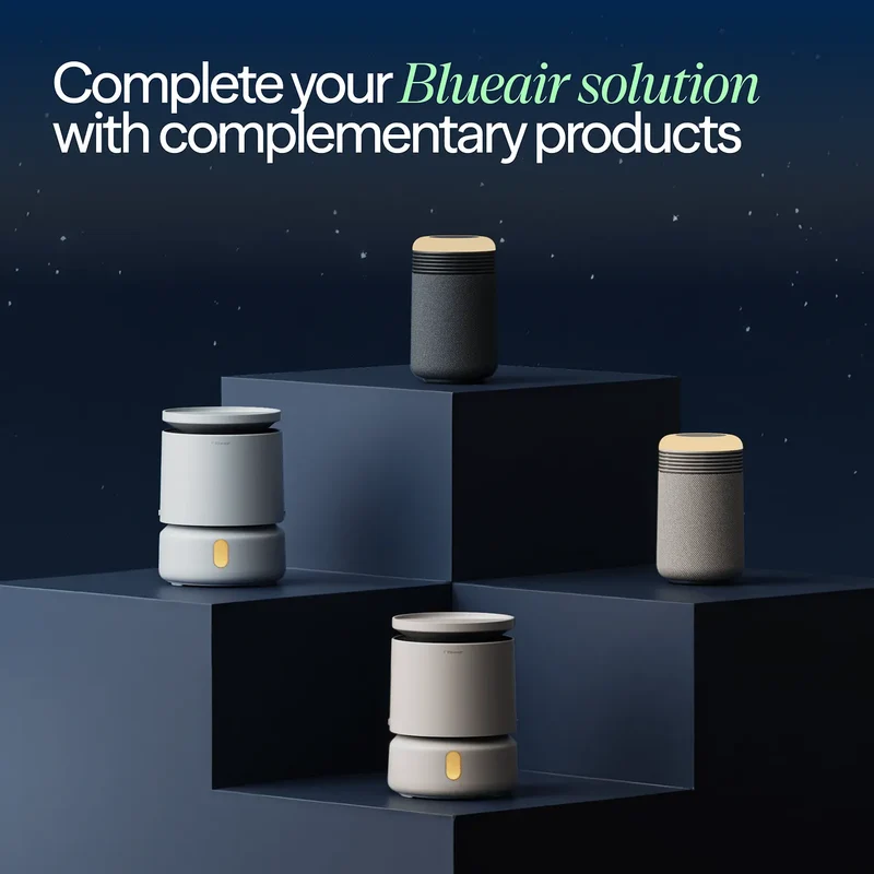Blueair Mini Restful™ Luftreiniger mit integrierten Lichtwecker