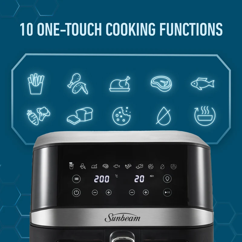 Sunbeam 6 Litre Alinea Pro Diamond Force Air Fryer