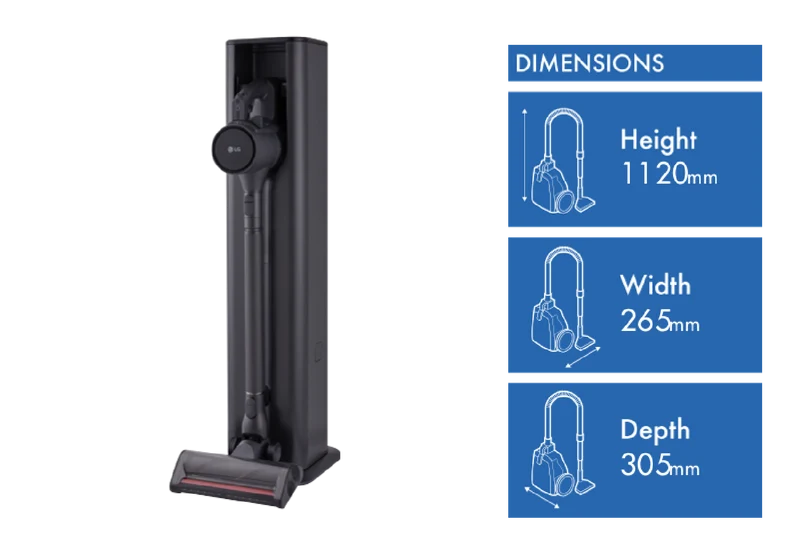 LG CordZero A9L-TOWER2 Stick Vacuum with All-in-One Tower
