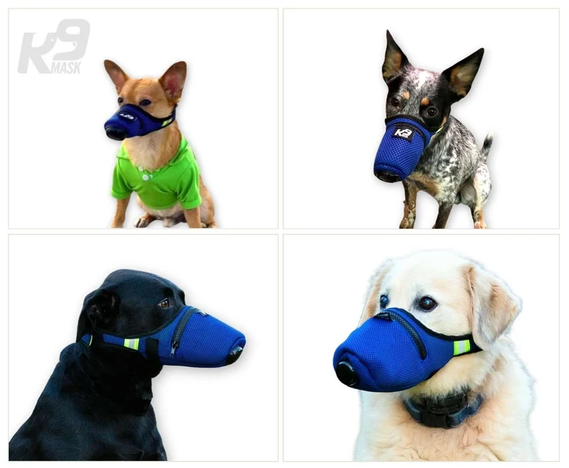 K9 Mask® für Hunde mit „Extreme Breathe“-Luftfiltern – Farben
