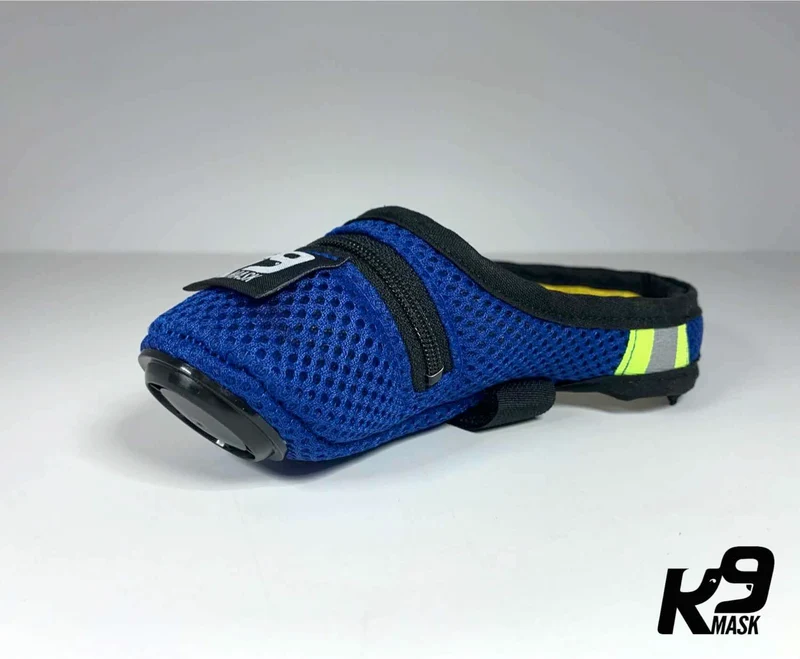 K9 Mask® für Hunde mit „Extreme Breathe“-Luftfiltern - Blau