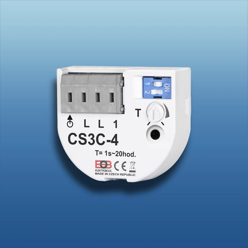 Elektro Bock Nachlaufrelais mit Einschaltverzögerung