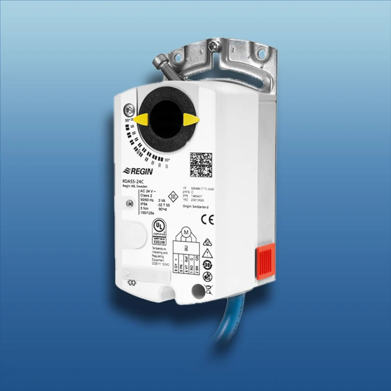 REGIN Klappenstellantrieb 24V AC/DC Modbus