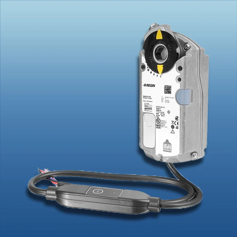 REGIN Klappenstellantrieb 24V AC/DC Modbus