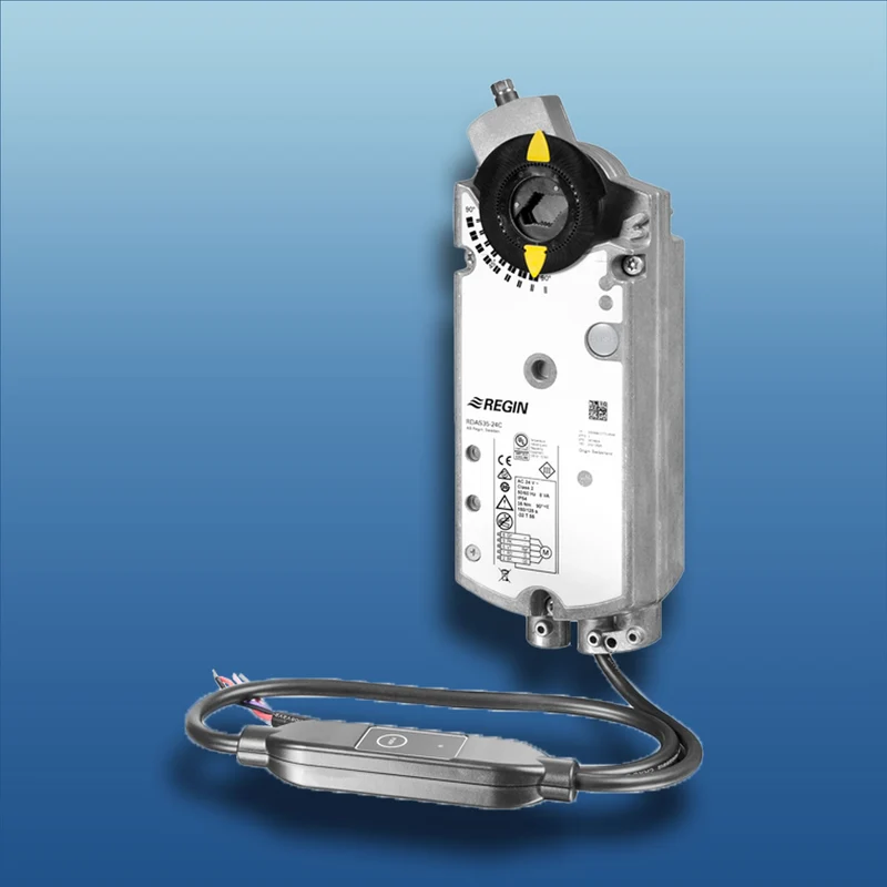 REGIN Klappenstellantrieb 24V AC/DC Modbus
