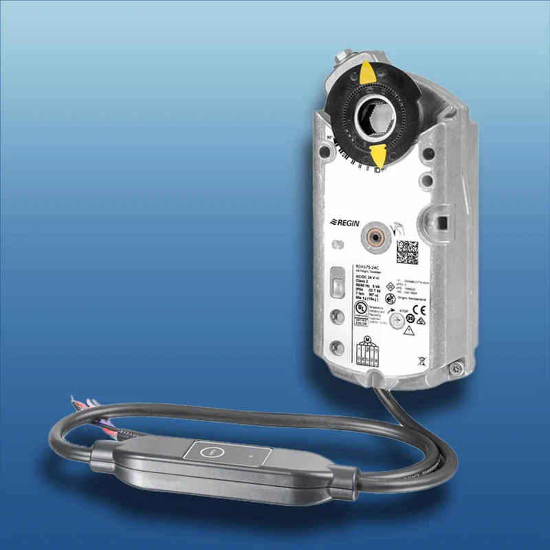 REGIN Klappenstellantrieb 24V AC/DC Modbus