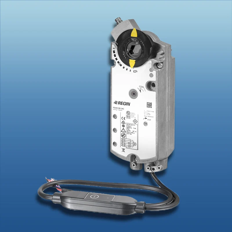 REGIN Klappenstellantrieb 24V AC/DC Modbus