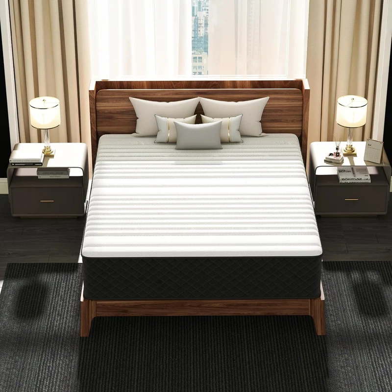 PurrJoys Matratze 160x200 H3 & H4 mit Oeko-TEX Zertifiziert, Höhe 25 cm 7 Zonen Taschenfederkernmatratze mit Memory Foam, Federkernmatratze mit weicher Oberfläche für Erwachsene