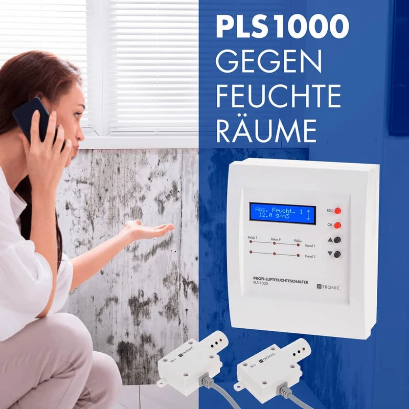Kellerentlüftung - Set zur Keller Entfeuchtung