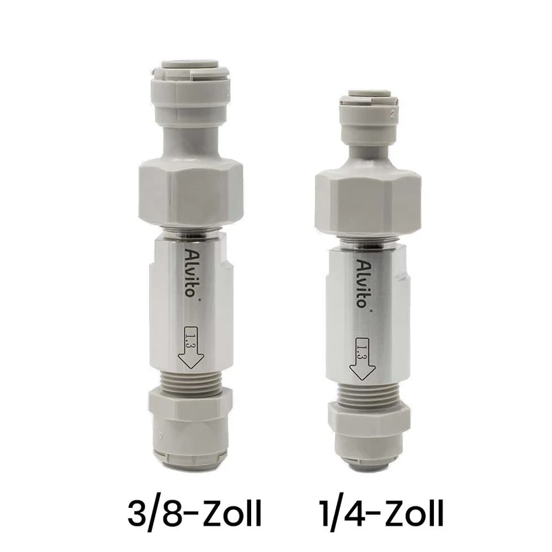 Alvito Wasserwirbler Inline LowFlow für Osmoseanlagen