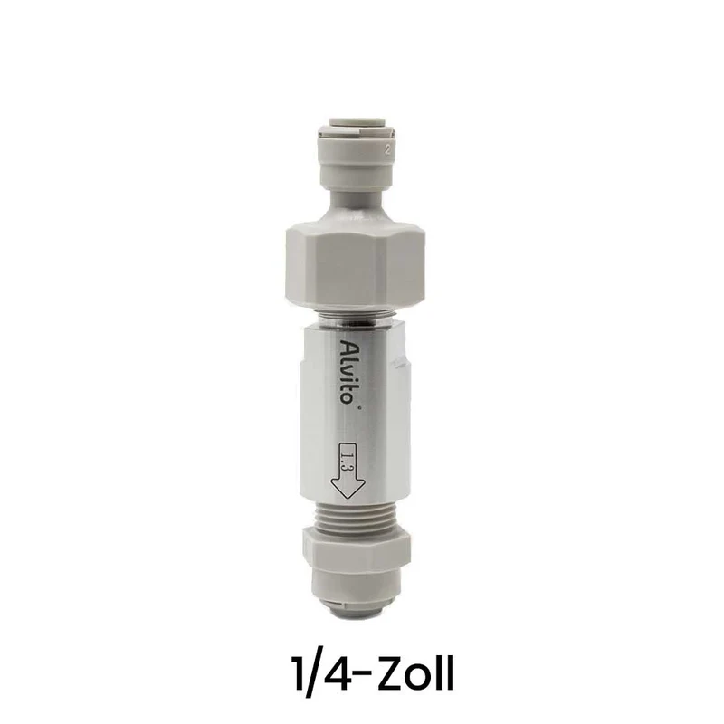 Alvito Wasserwirbler Inline LowFlow für Osmoseanlagen