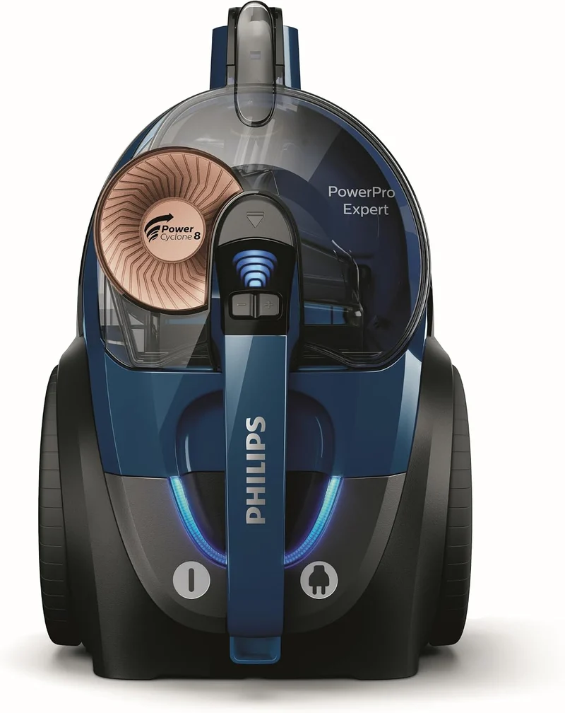 PHILIPS Beutelloser Staubsauger 7000 Serie, Blau, 900 W