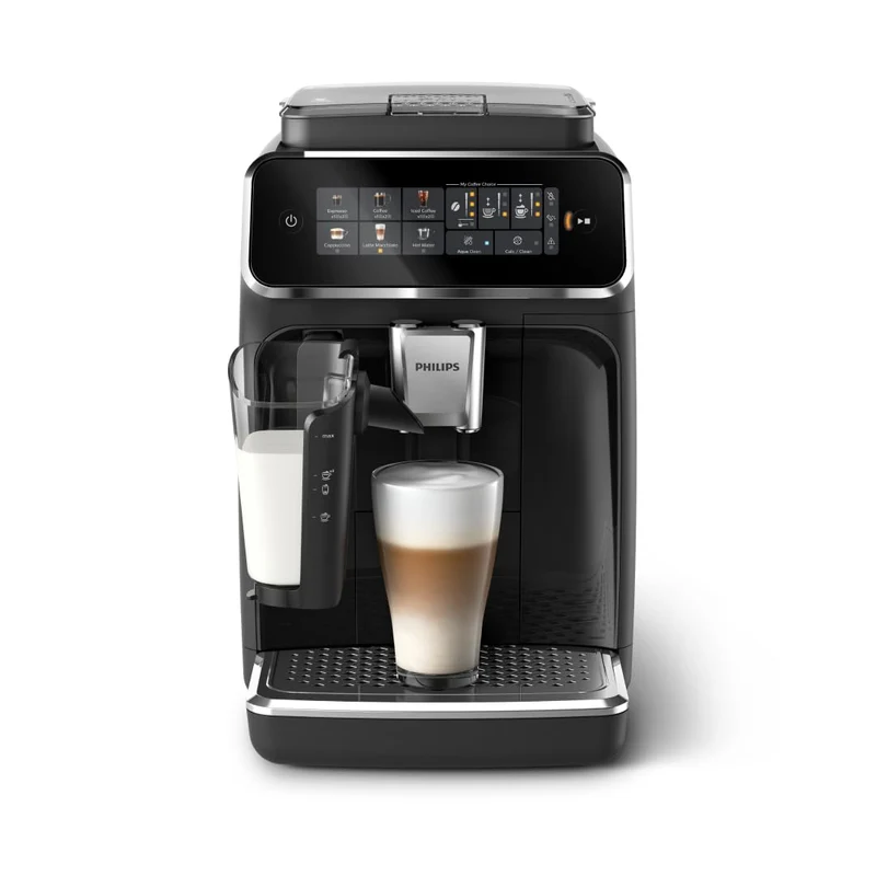 PHILIPS Kaffeevollautomat LatteGo 3300 Serie, Chrom, 6 Spezialitäten