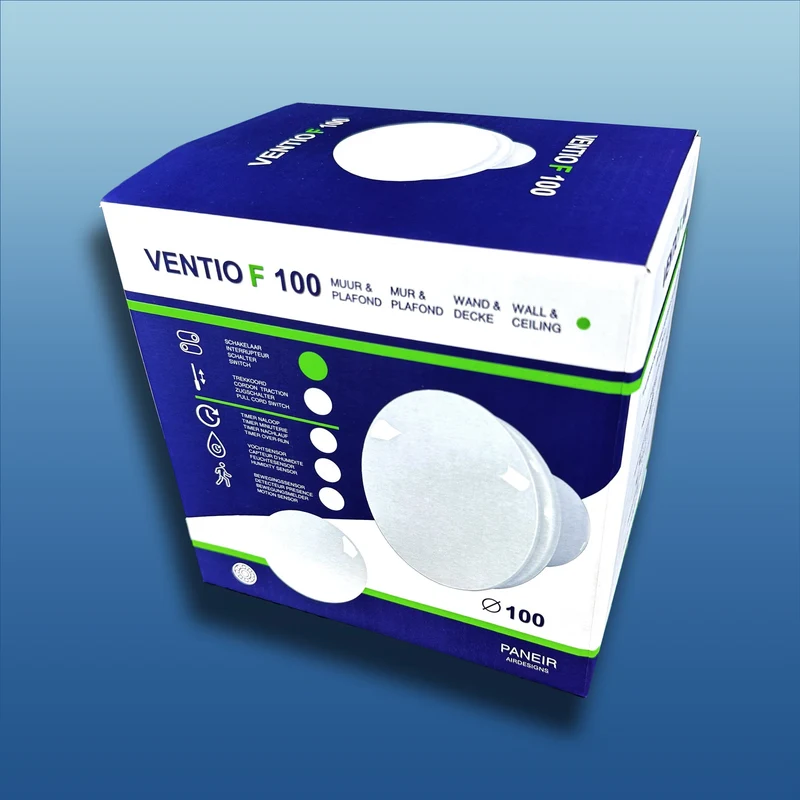 VENTIO WC & Badlüfter Ø 100
