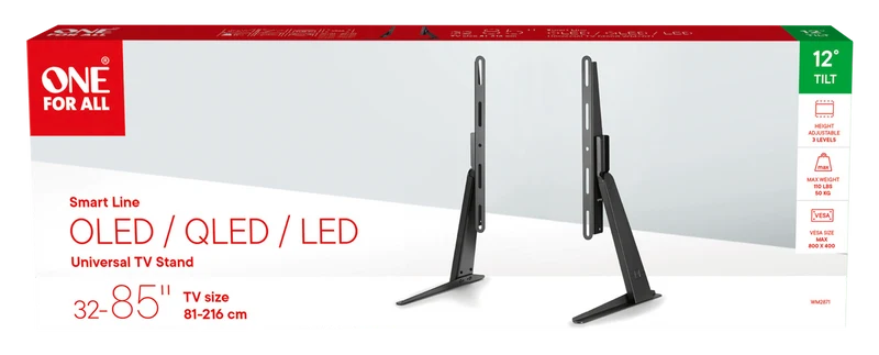One For All Table top TV Stand (32"-85")