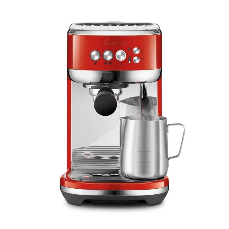 Breville The Bambino Plus Coffee Machine Pomodoro Rosso