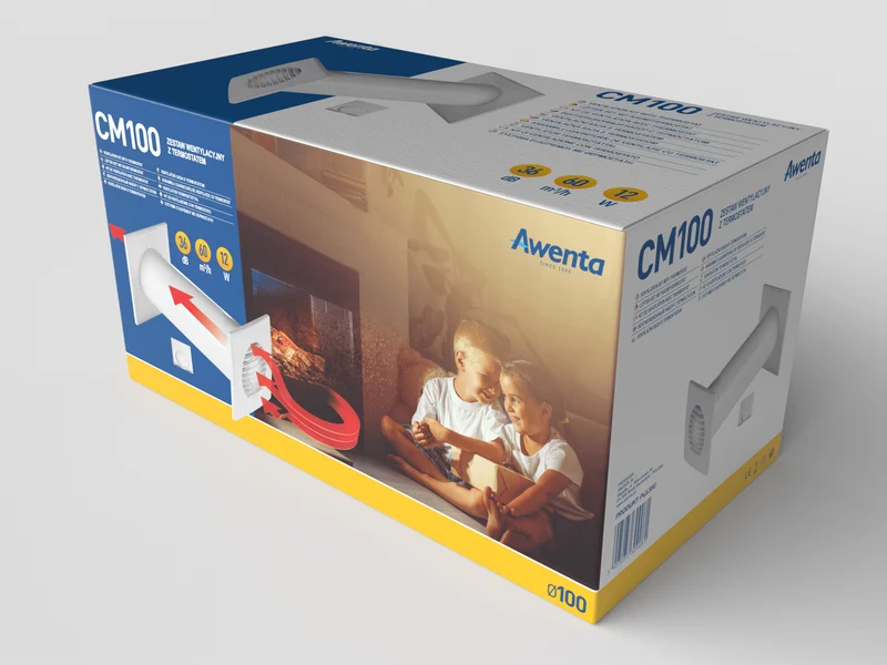 Awenta COSY CM100 Warmluft Verteiler Set