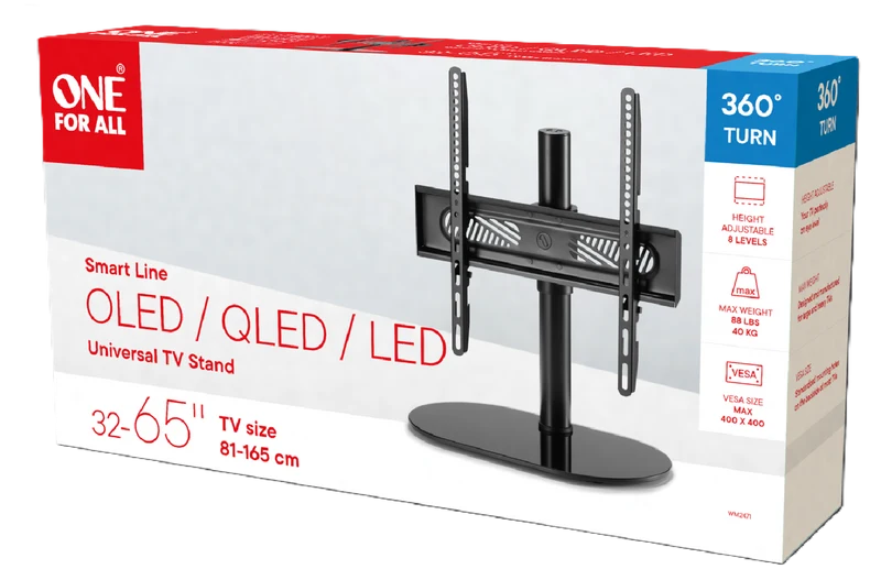 One For All Smart Table Top TV Stand (32"-65")