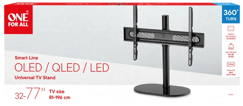 One For All Table Top TV Stand (32"-77")