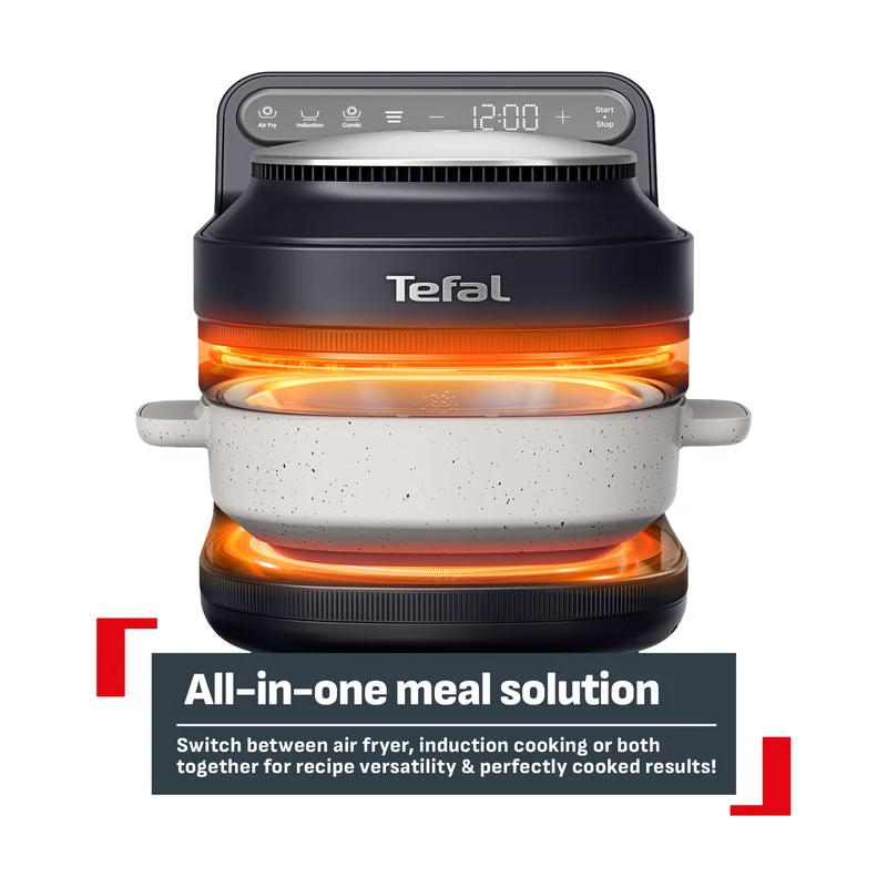 Tefal YumMeal Multicooker Air Fryer Black Knight