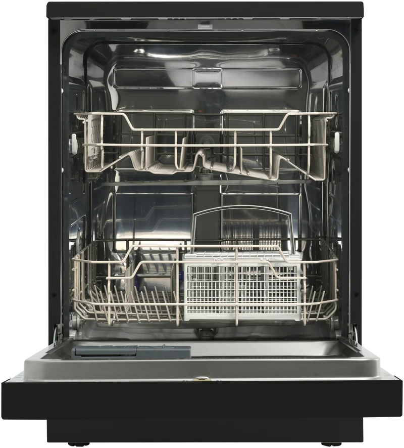 Solt 60cm 12 Place Settings Freestanding Dishwasher, Black