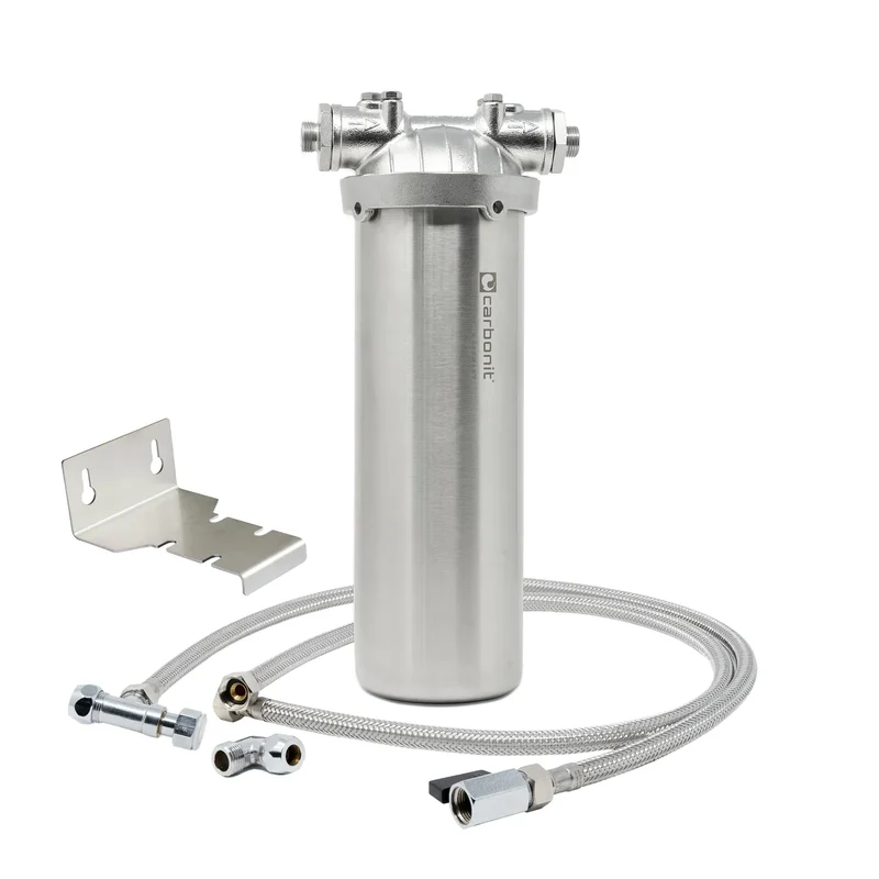 Carbonit Untertisch Wasserfilter VARIO Inox VA aus Edelstahl