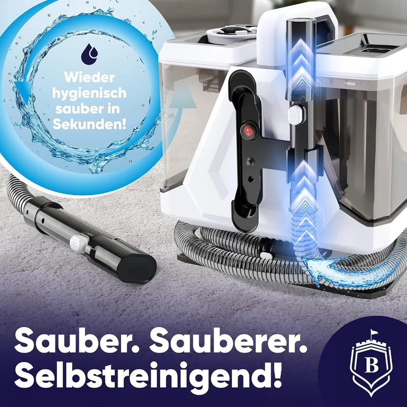 Nasssauger Polsterreiniger Gerät Teppichreiniger Waschsauger