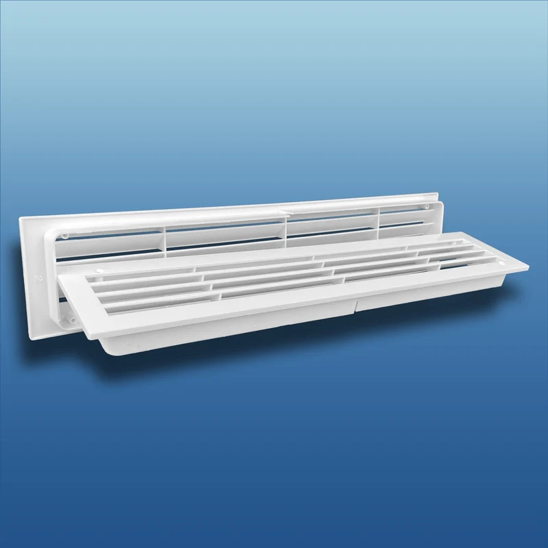 Türlüftungsgitter doppelseitig Serie KE PP 450x91