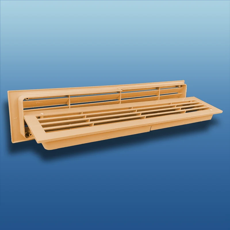 Türlüftungsgitter doppelseitig Serie KE PP 450x91