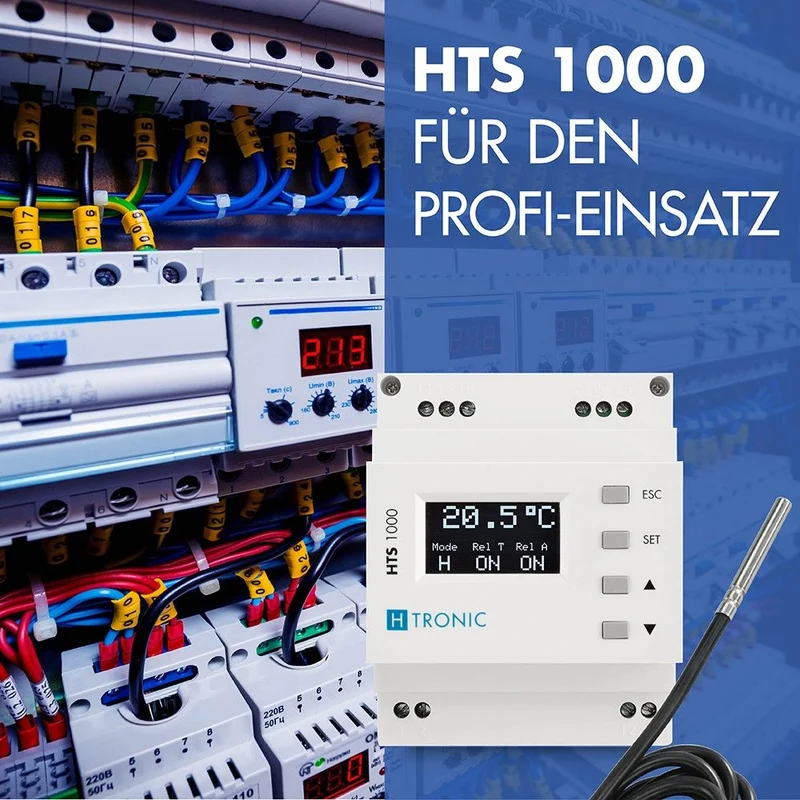 Hutschienen-Temperaturschalter HTS1000