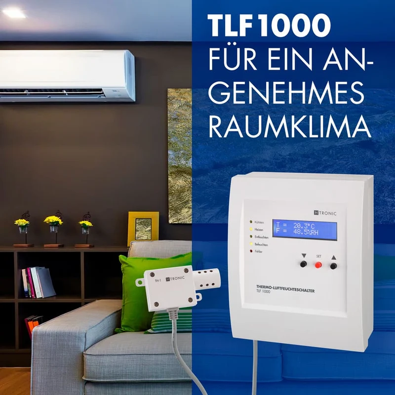 Temperatur-Luftfeuchteschalter TLF1000