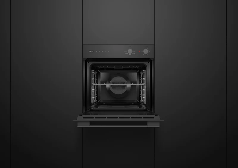 Fisher & Paykel 60cm Series 5, Contemporary Oven, 7 Function, Black Glass