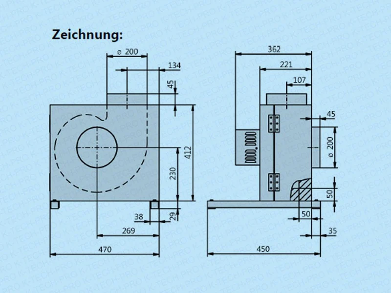 Rosenberg Küchenabluftbox