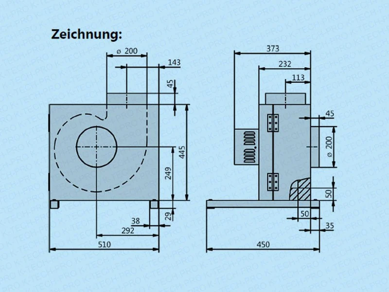 Rosenberg Küchenabluftbox