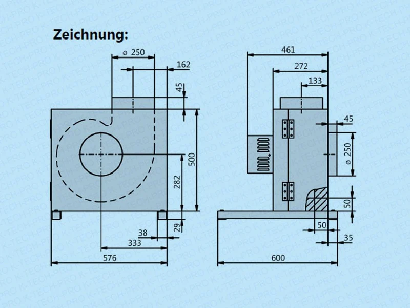 Rosenberg Küchenabluftbox