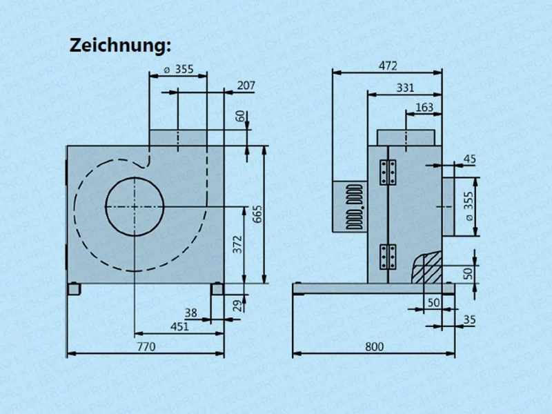 Rosenberg Küchenabluftbox
