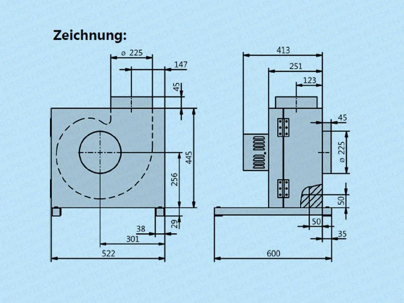 Rosenberg Küchenabluftbox