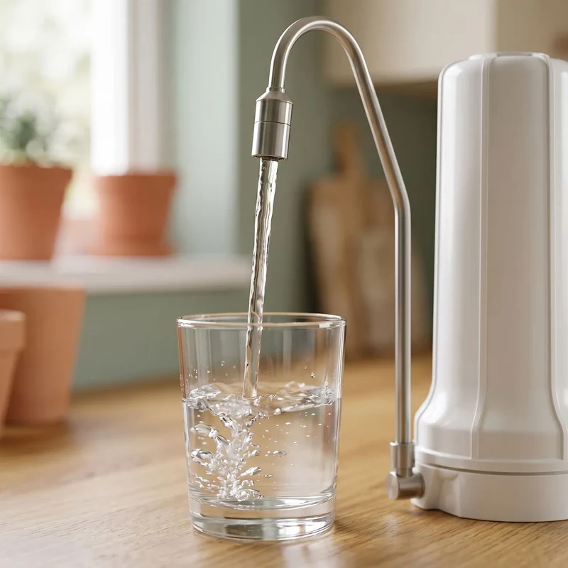 Vitalhelden Auftisch Wasserfilter-System