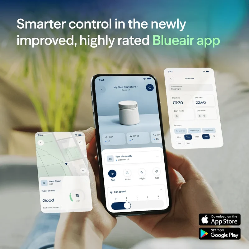 Blueair Blue Signature™ SP4i Large Luftreiniger