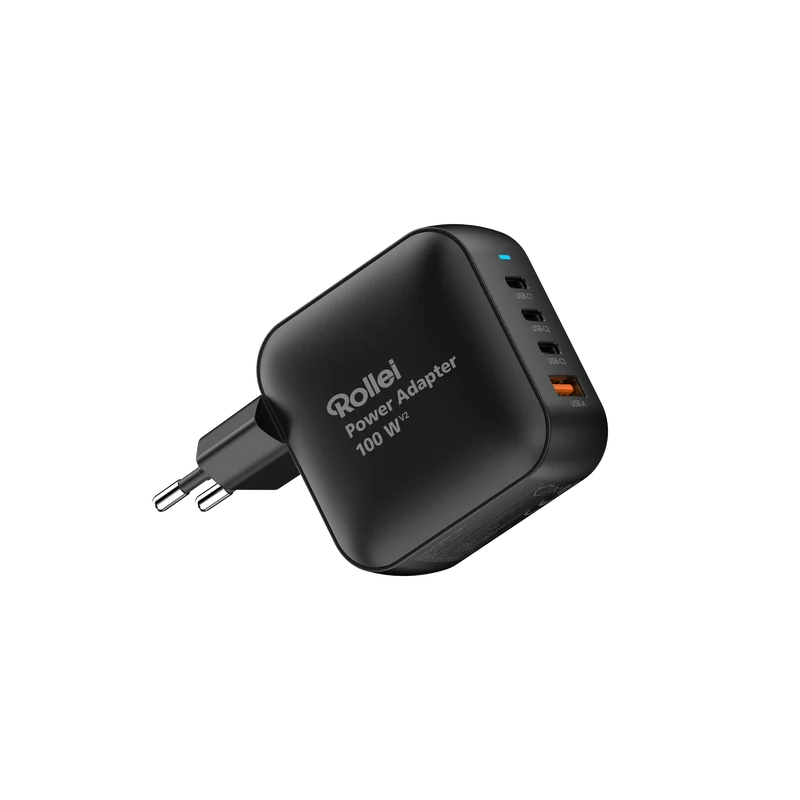 Power Adapter | 100 Watt | mit USB-C- & USB-A-Anschluss
