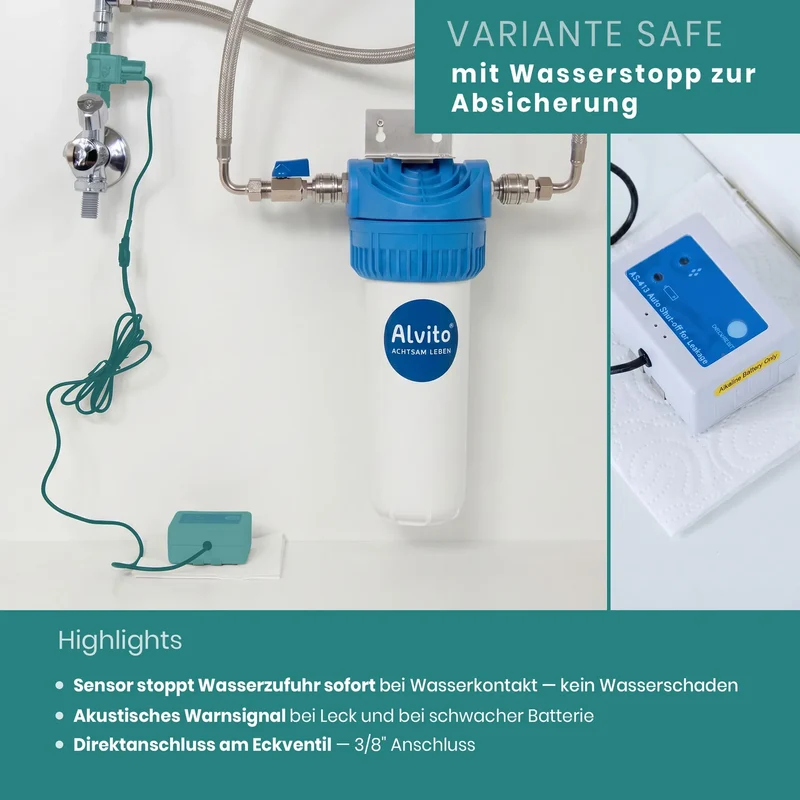 Alvito Untertisch Wasserfilter-System Basic