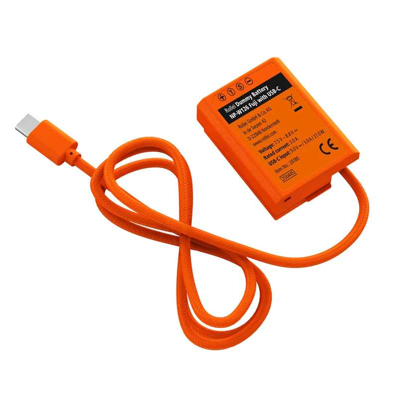Dummy Kamera-Akku mit USB-C