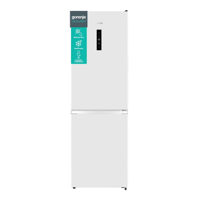 Gorenje RK 4182 PS4 Kühl-Gefrier-Kombination/ Höhe 180 cm/ Kühlen 198 L/ Gefrieren 66 L/ Gemüsefach/ 39dB/ LED Beleuchtung/ HxBxT: 180 x 55 x 55,7 cm / Grau