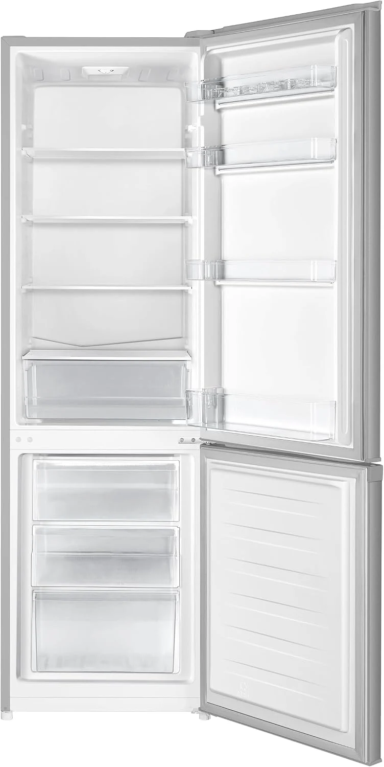 Gorenje RK 4182 PS4 Kühl-Gefrier-Kombination/ Höhe 180 cm/ Kühlen 198 L/ Gefrieren 66 L/ Gemüsefach/ 39dB/ LED Beleuchtung/ HxBxT: 180 x 55 x 55,7 cm / Grau