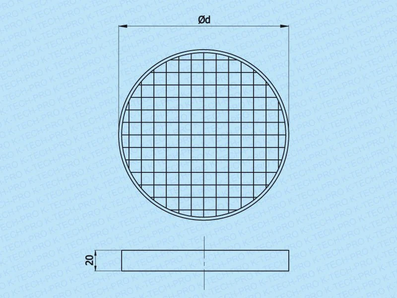 Filtereinsatz für Rohrfilter KUFI