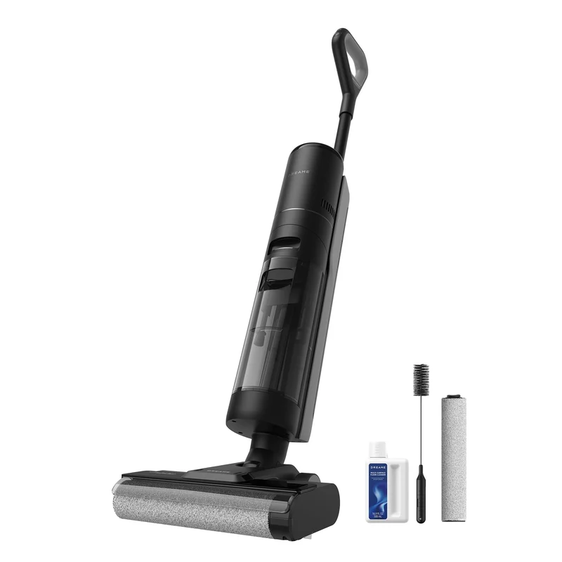 dreame H12 Pro FlexReach Nass- und Trockensauger, Flaches 180°-Design, Trocknung in 5 Minuten, 18.000 Pa Saugkraft, 90 °C Heißwäsche, Doppel-Kantenreinigung, Reinigung in 50 Minuten