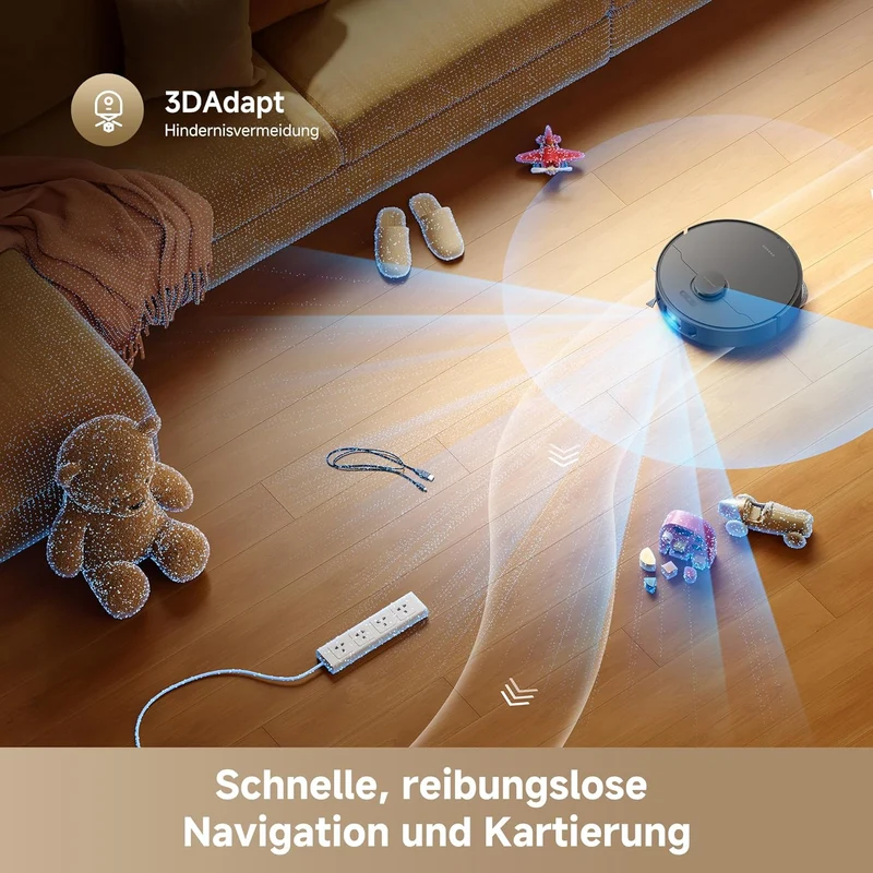 dreame L40 Ultra A Saugroboter mit Wischfunktion mit 24.000 Pa Saugkraft