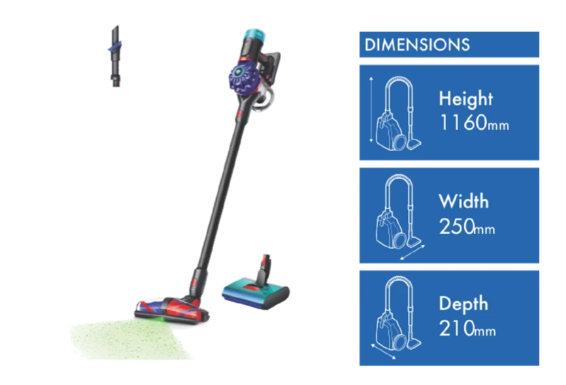 Dyson V10 Konical Cordless Vacuum + Wash-Head