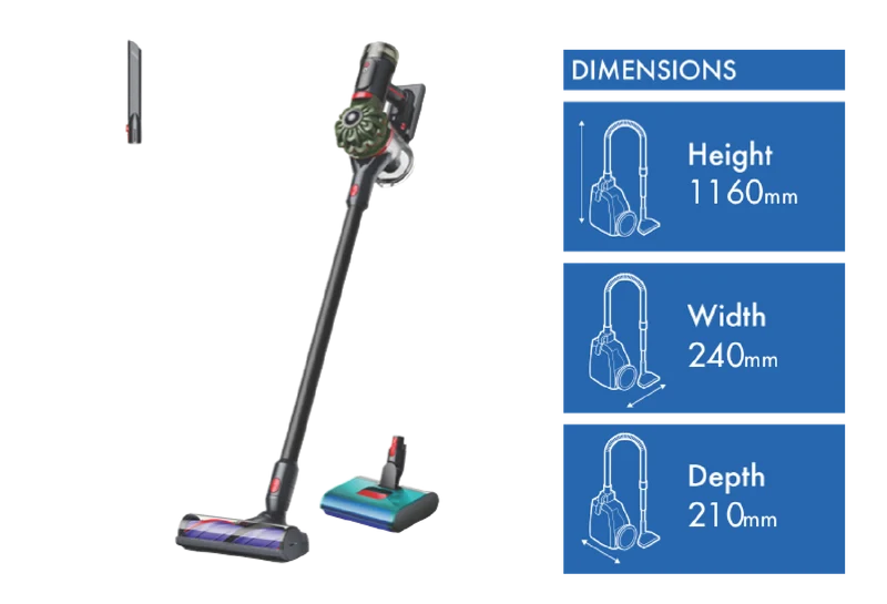 Dyson V8 Cyclone Cordless Vacuum + Wash-Head