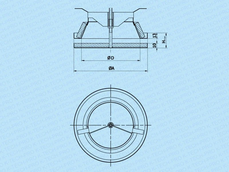 Tellerventil Modern